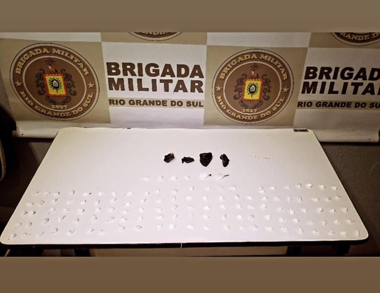 Brigada Militar de Rio Pardo realiza prisão por tráfico de drogas