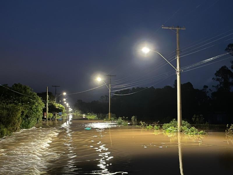 FOTOS: Veja como está a situação no Bairro Várzea em Santa Cruz do Sul