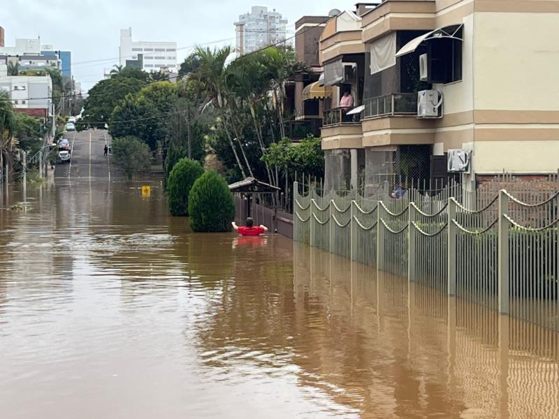 Enchente de Lajeado assusta moradores: “Nunca vi nada nesse nível”