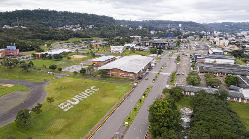 Unisc suspende aulas presenciais até quarta-feira em virtude das chuvas