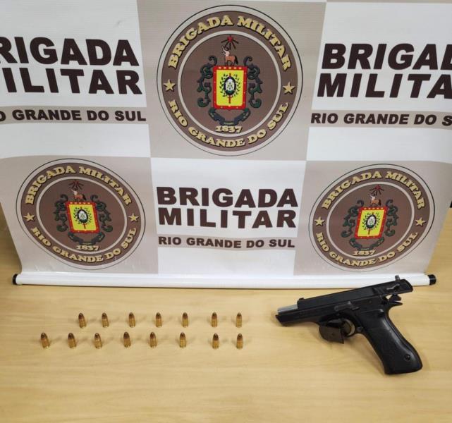 Adolescente é apreendido por porte ilegal de arma de fogo em Lajeado