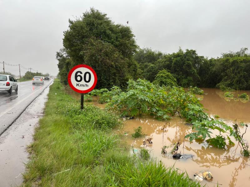 Com baixa no nível do Rio Pardinho, trânsito na ERS-409 é liberado