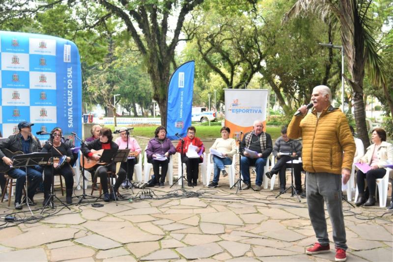 Manhã de sábado será de alegria e música na Praça Getúlio Vargas