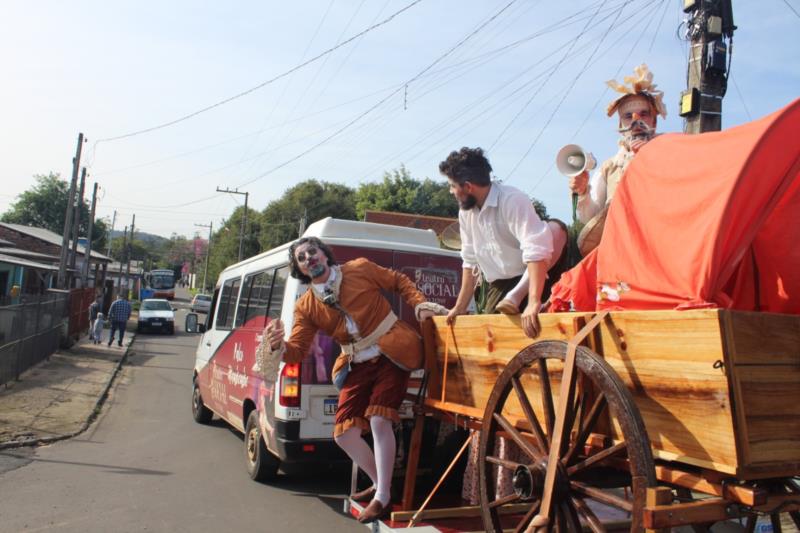 Venâncio Aires recebe teatro mambembe neste sábado