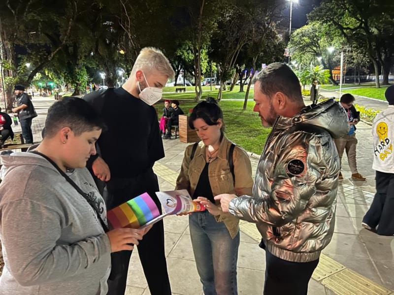 Sapataço discute a visibilidade lésbica na Praça da Bandeira