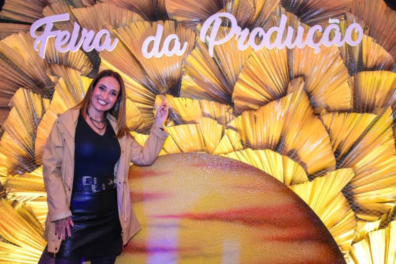 Larissa Franke: Uma das mãos organizadoras da Feira da Produção