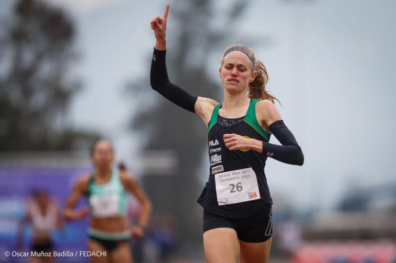 Jaque Weber está na corrida pelo ouro