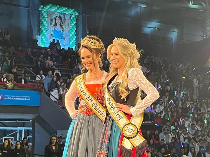 Daniela Schoeninger é a 2ª princesa da Oktoberfest