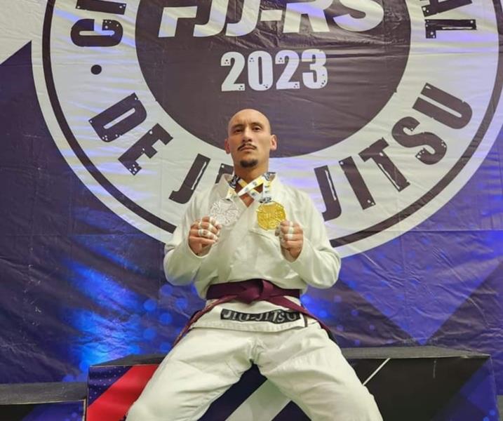 Rio-pardense Gabriel Stoelben se destaca no Circuito Estadual de Jiu-Jitsu e conquista medalhas