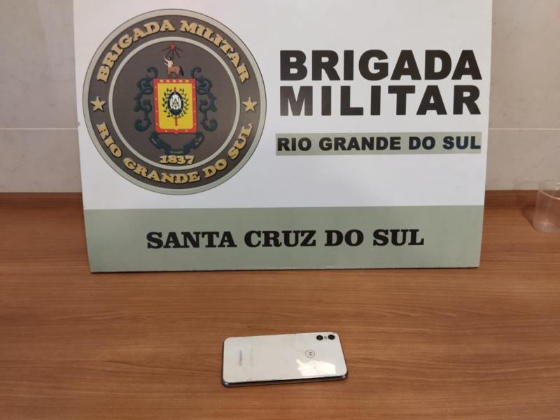 Polícia rastreia celular e apreende adolescente por receptação em Santa Cruz