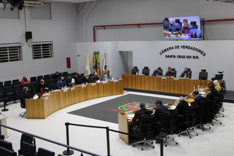 Câmara de Vereadores recebe sete novos projetos na sessão desta segunda-feira