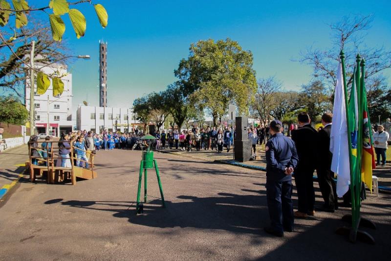 Chegada do fogo simbólico marcará contagem regressiva à Semana da Pátria