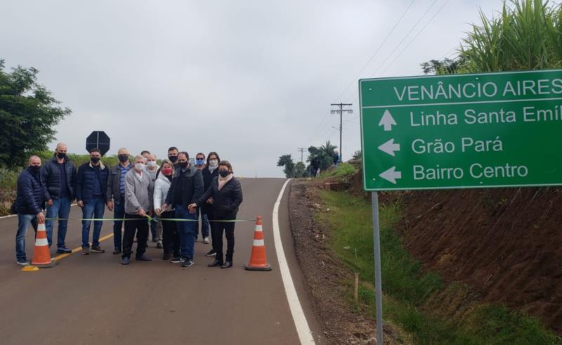 Prefeitura de Venâncio Aires inaugura Travessão Rüdiger