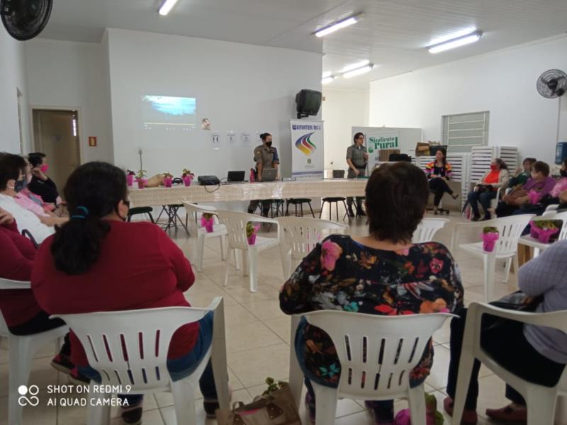 Patrulha Maria da Penha inicia ações com mulheres do interior de Venâncio Aires