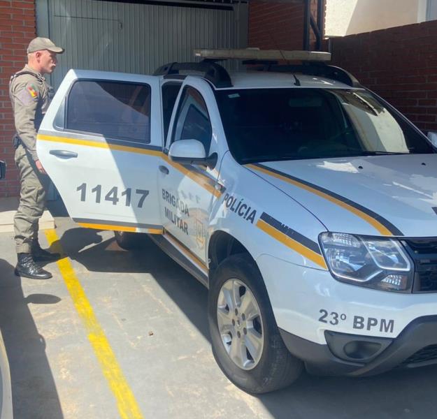 Brigada Militar de Venâncio Aires prende homem por descumprimento de medida protetiva