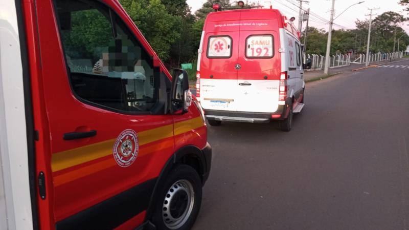 Colisão entre motocicletas deixa três pessoas feridas em Venâncio Aires