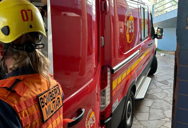 Bombeiros atendem caso de agressão em Santa Cruz