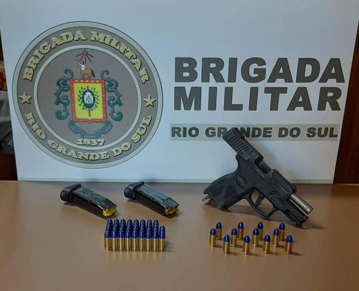 Homem é preso por porte ilegal de arma de fogo em Encruzilhada do Sul