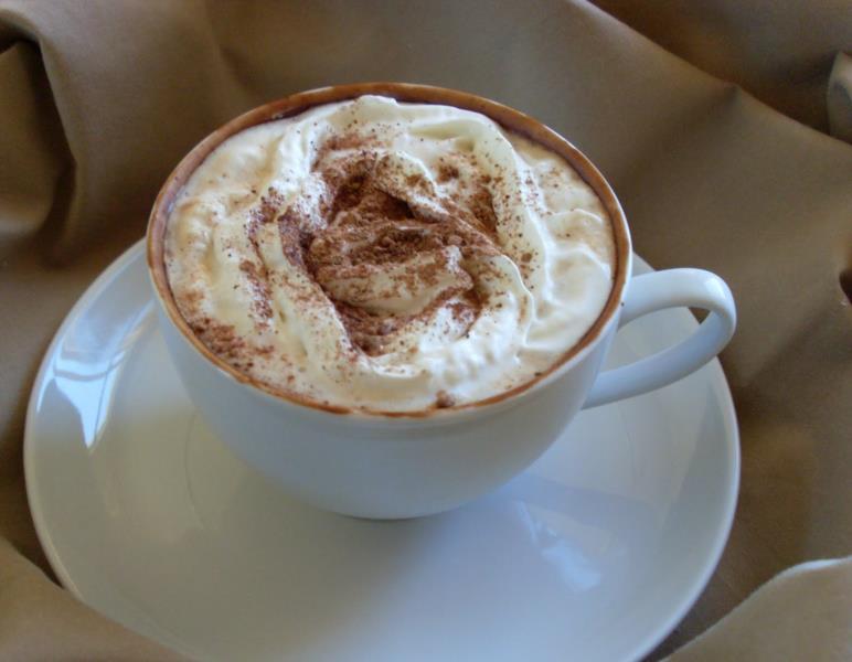 Chocolate quente cremoso