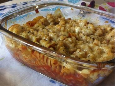 Macarrão à parmegiana