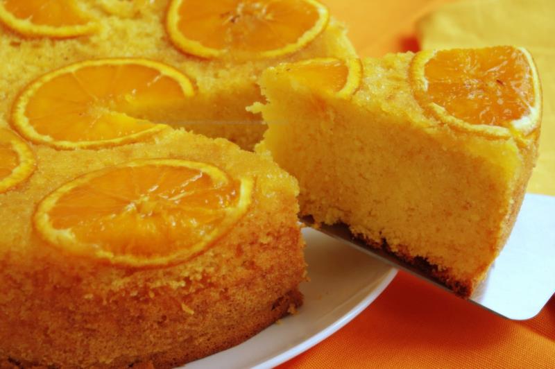 Bolo de laranja de microondas