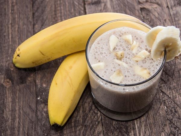 Shake proteico de banana