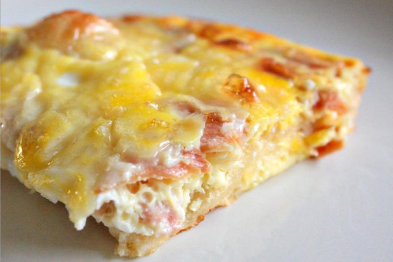 Omelete do forno sem óleo