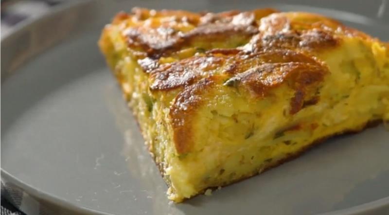 Tortilha de Batatas com Queijo