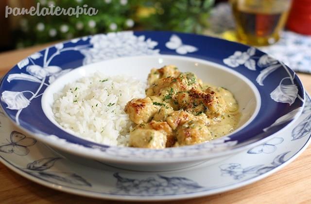 Frango Cremoso ao Molho de Queijo Gorgonzola