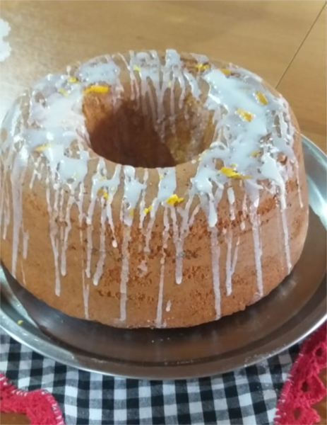 Bolo de laranja super fofo