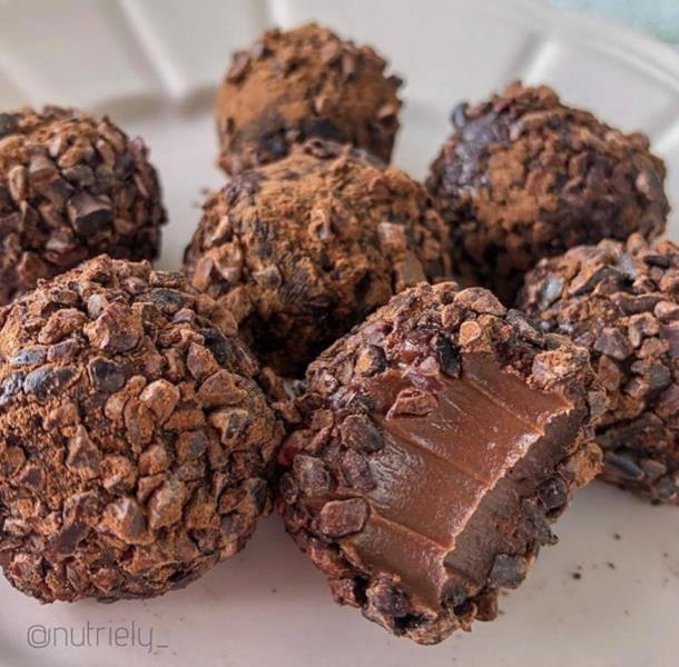 Brigadeiro trufado saudável