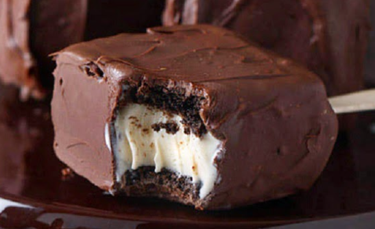 Gelado de Brownie com Sorvete