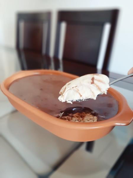 Torta de Bolacha com Ganache