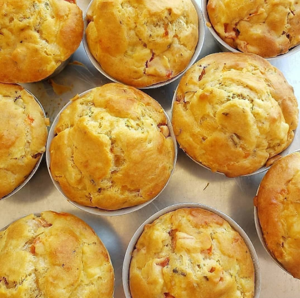 Muffins de Pizza