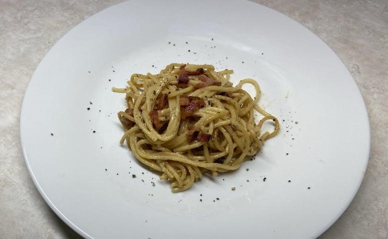 Espaguete à Carbonara