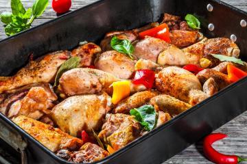 Frango ao forno rápido