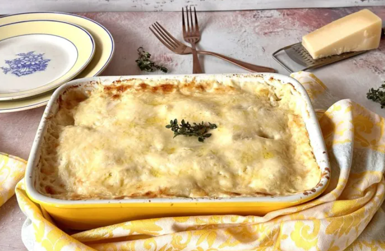 Mandioca Gratinada