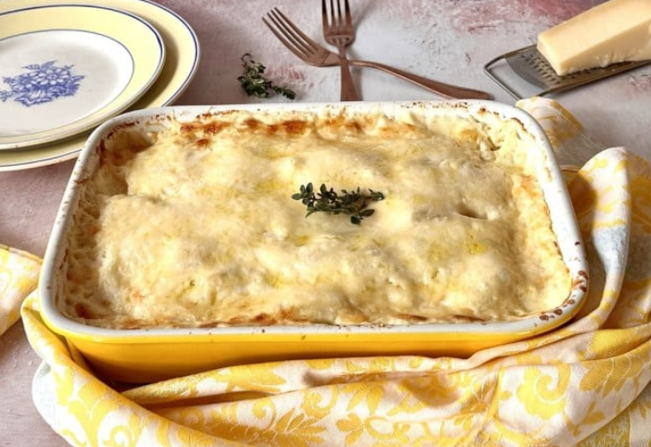 Mandioca Gratinada