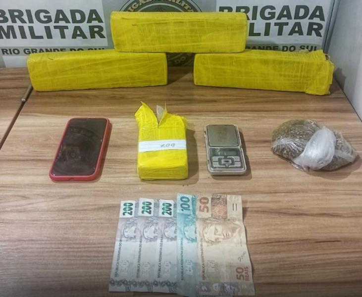 Homem é preso com maconha em apartamento no Centro de Venâncio Aires