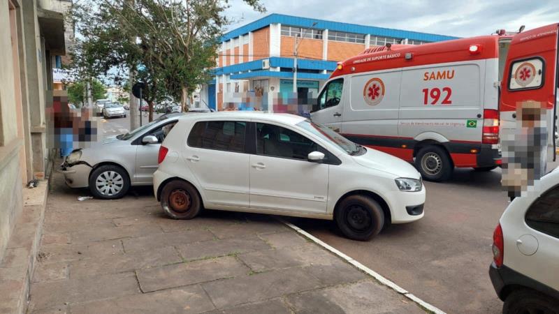 Motorista fica ferida após acidente na região central de Venâncio Aires