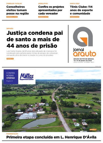 Jornal Arauto - Edição 12 de janeiro de 2024