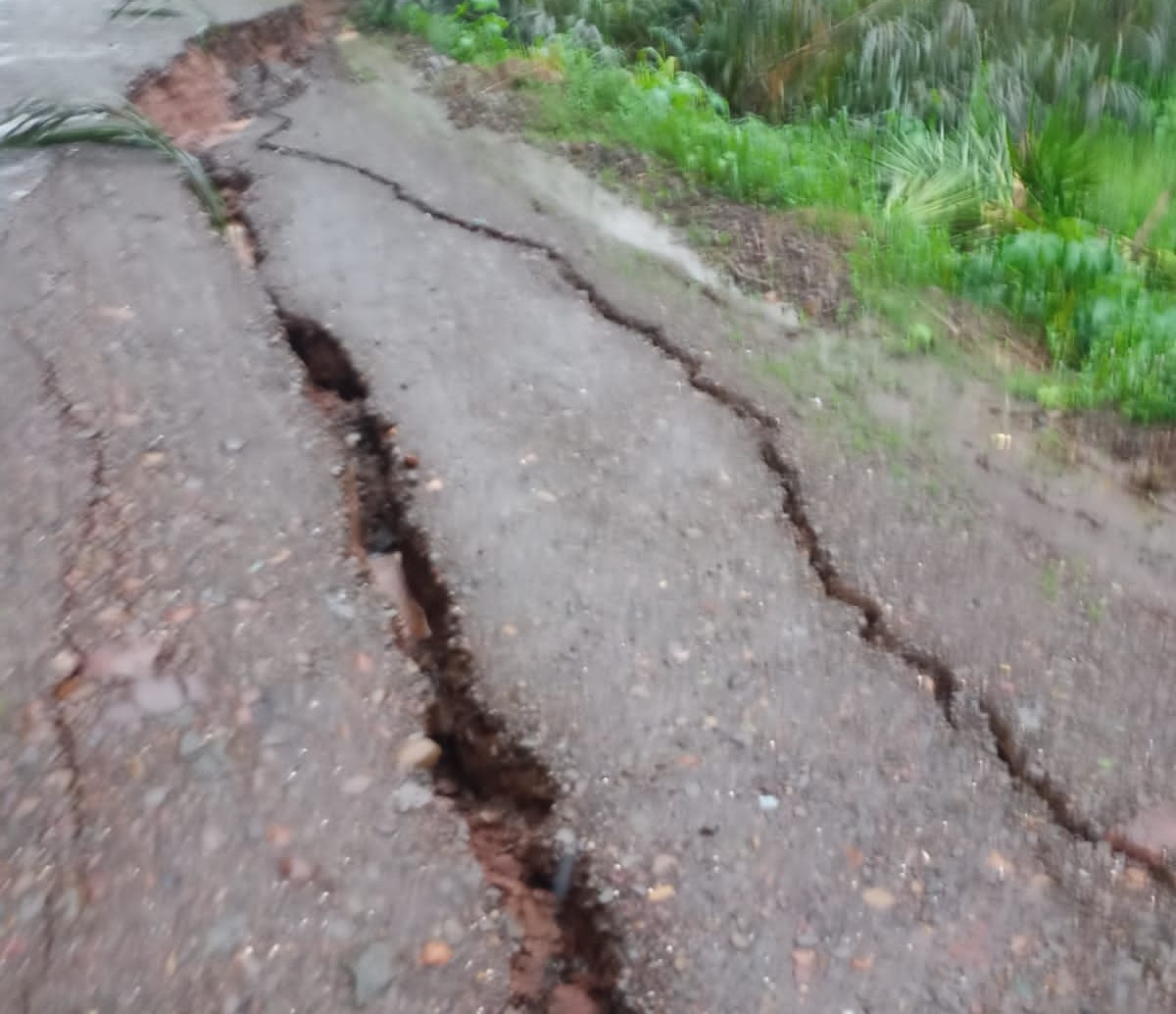 Prefeitura de Vale do Sol alerta para risco de deslizamentos