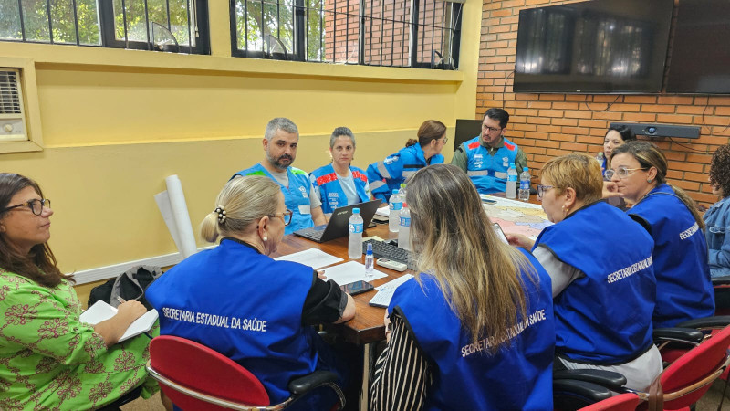 Estado e Força Nacional do SUS organizam atendimentos nos municípios afetados pelas enchentes