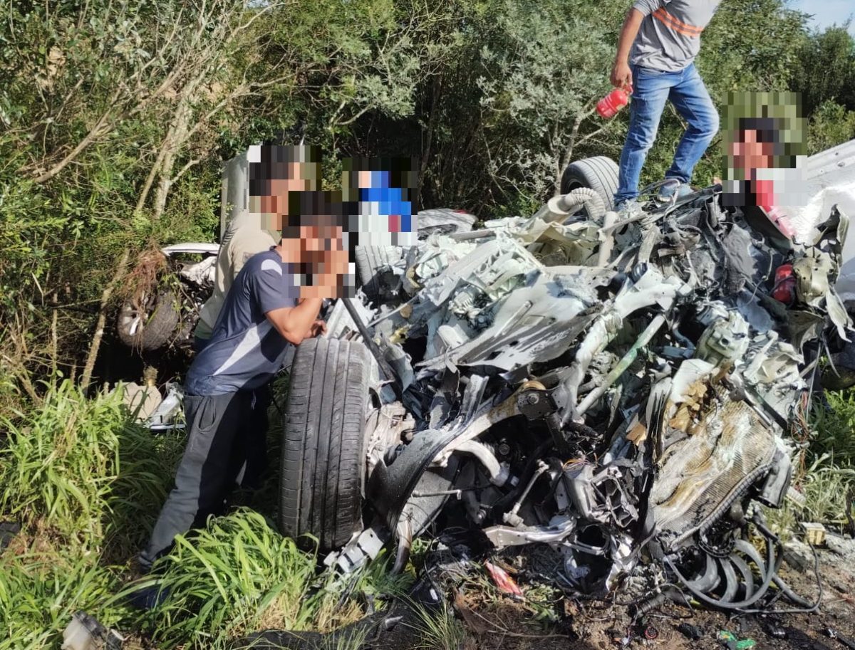 Acidente em Pantano Grande deixa três mortos