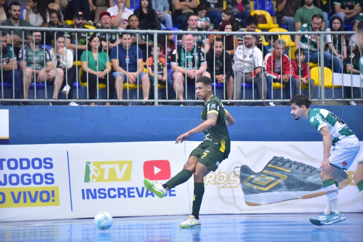 Assoeva fica no 1 a 1 contra o Marreco na Liga Nacional de Futsal