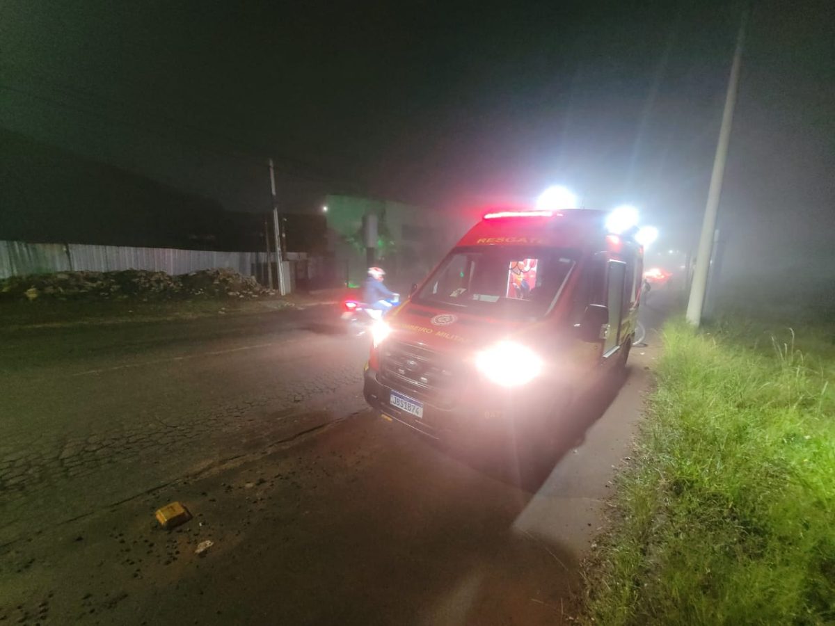 Mulher fica ferida após cair de bicicleta em Venâncio Aires