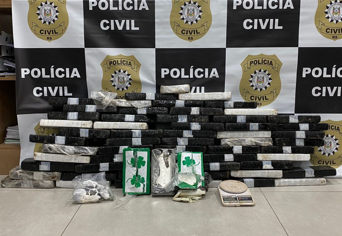 Polícia Civil apreende mais de 40 quilos de drogas em Santa Cruz