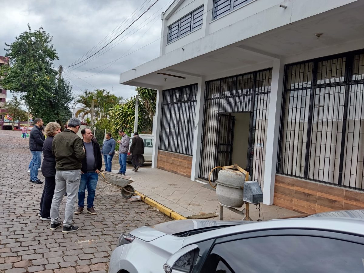 Obras reformulam prédio que vai abrigar Emei Closs em Venâncio Aires