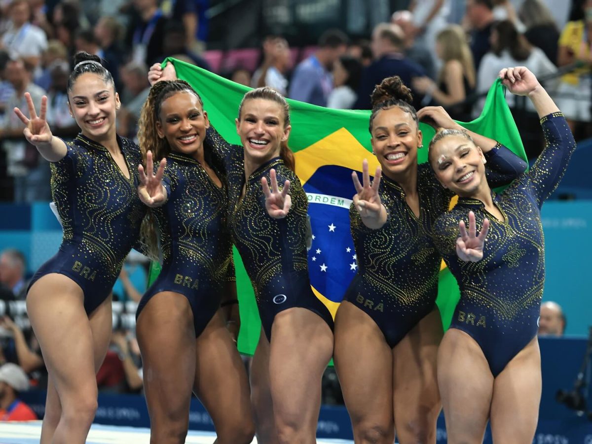 Brasil conquista o bronze por equipes na ginástica nas Olimpíadas 2024