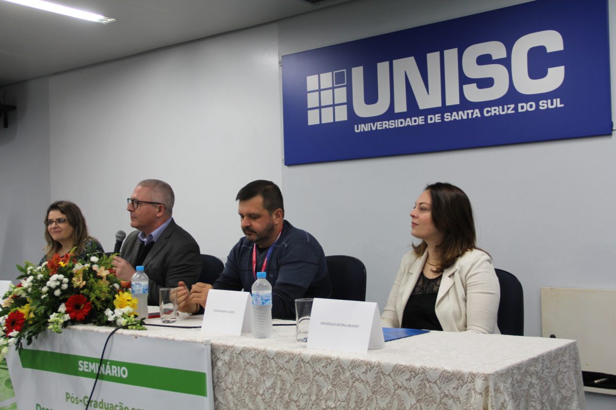 Evento marca os 30 anos do Programa de Pós-Graduação em Desenvolvimento Regional da Unisc